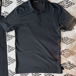 Travis Mathew Charcoal Polo Shirt